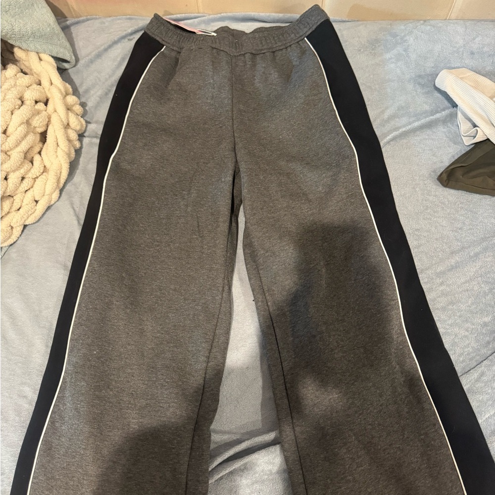 Edikted womens Gray and Black Joggers